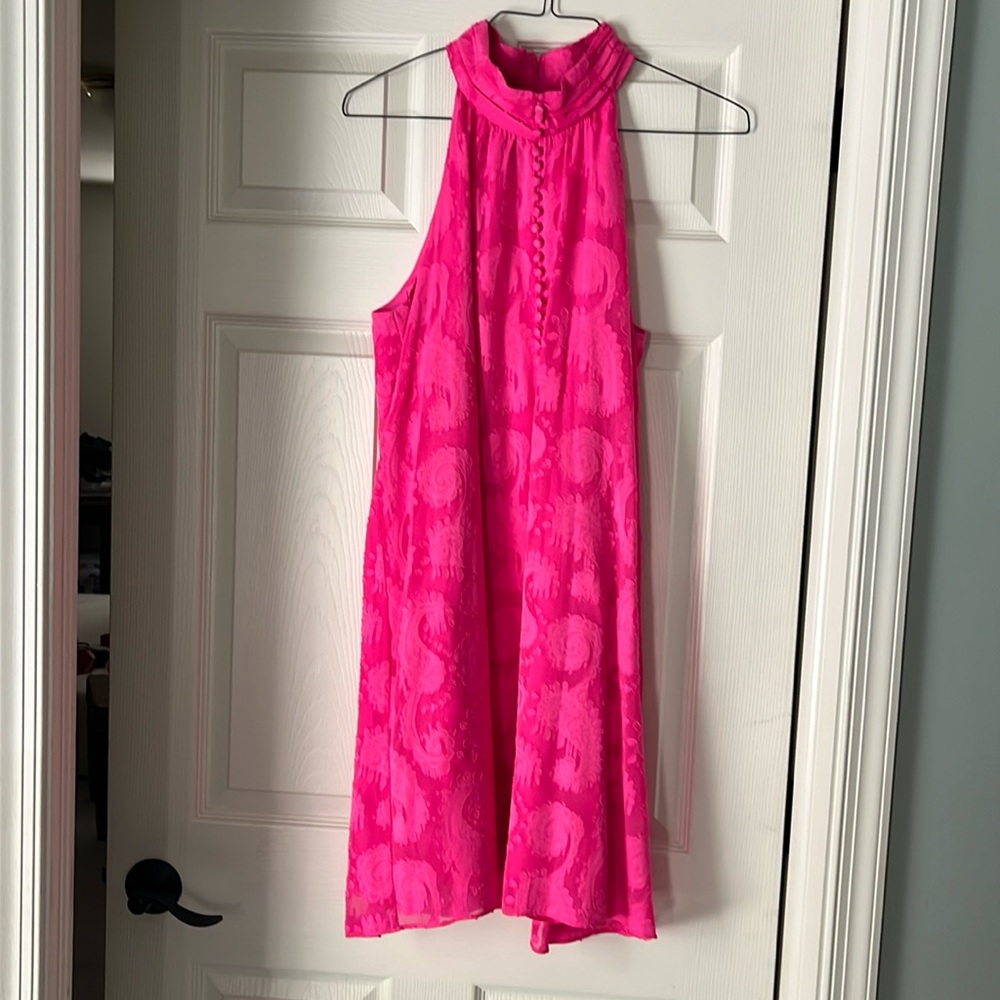 Lilly Pulitzer size large pink sleeveless dress